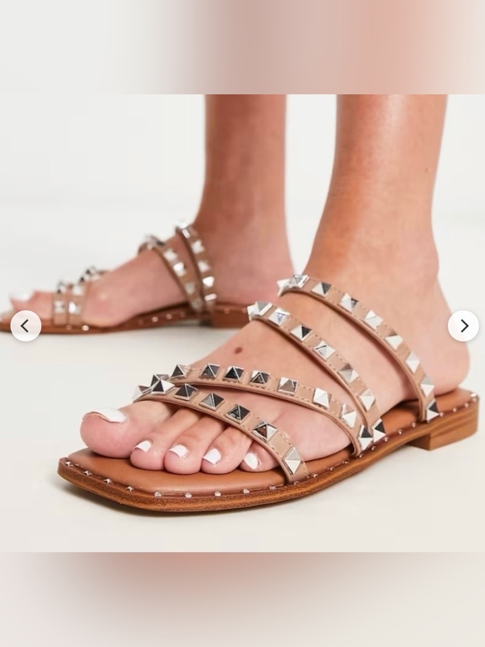 Studded sandals